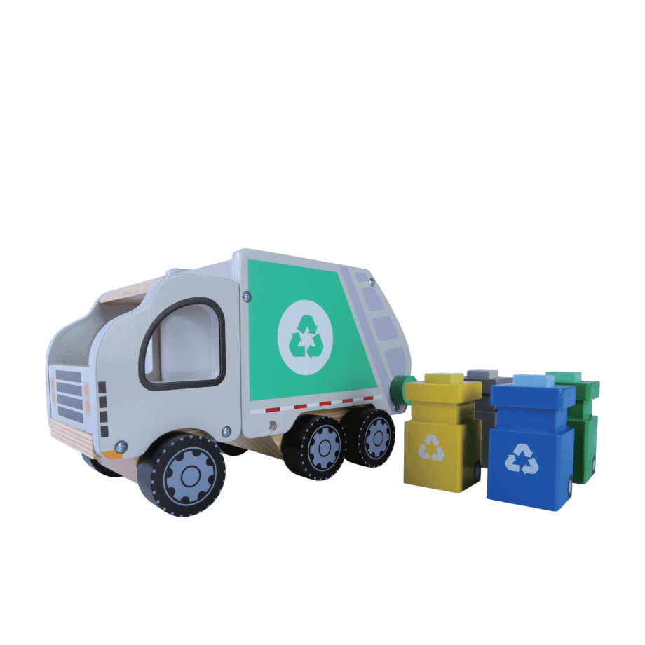 Puidust prügiauto