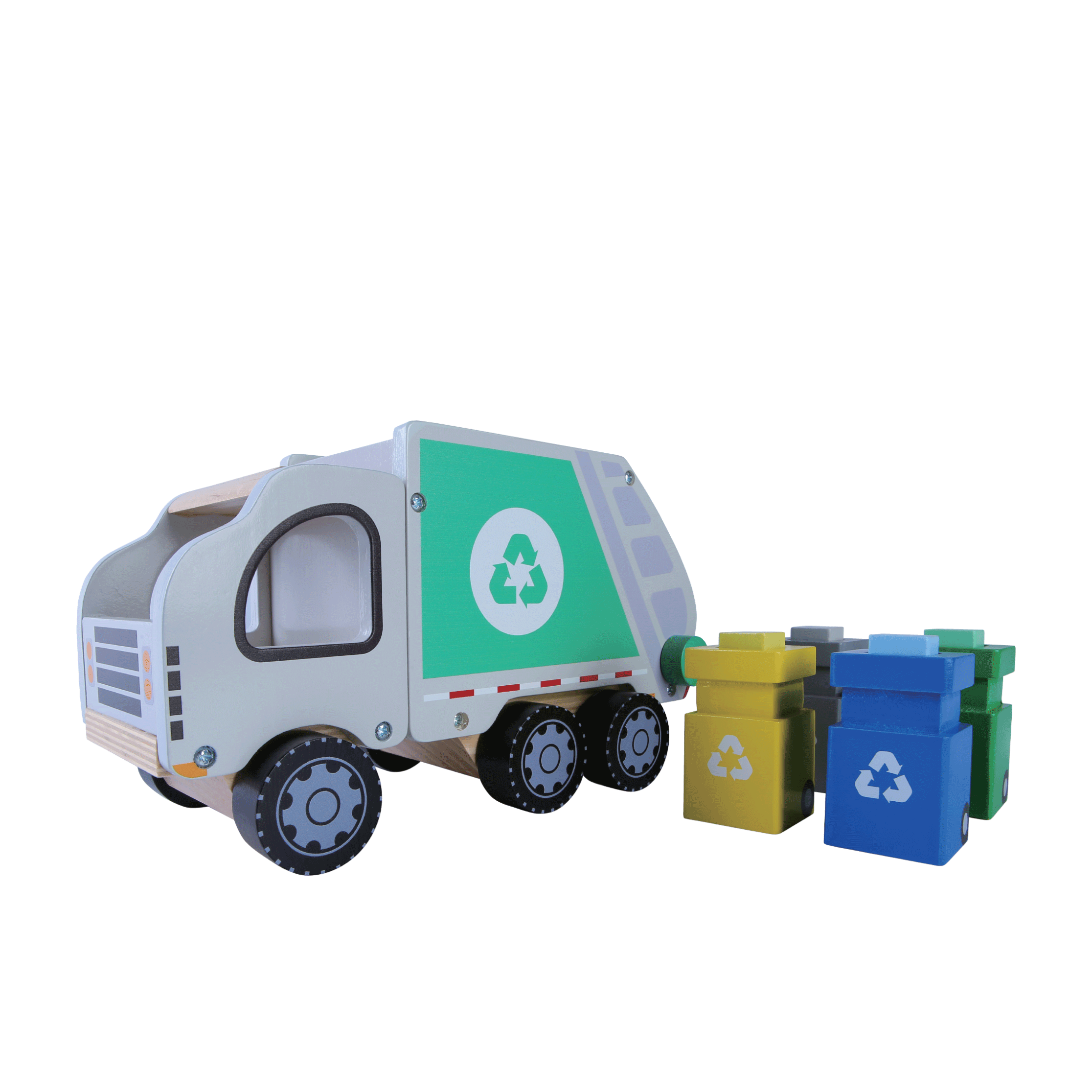 Puidust prügiauto