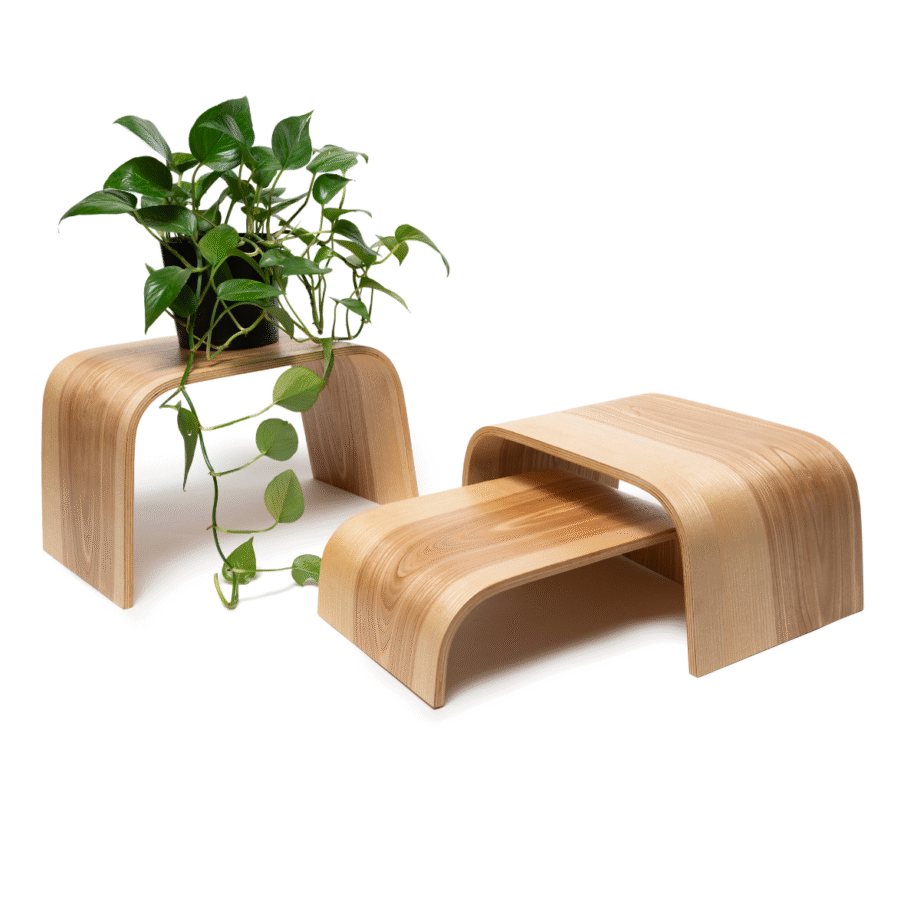 Puidust taimealuste komplekt (3 tk)