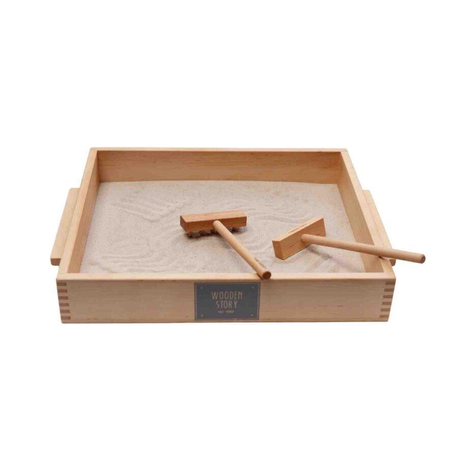 Montessori liivalaud sangaga ja tarvikutega