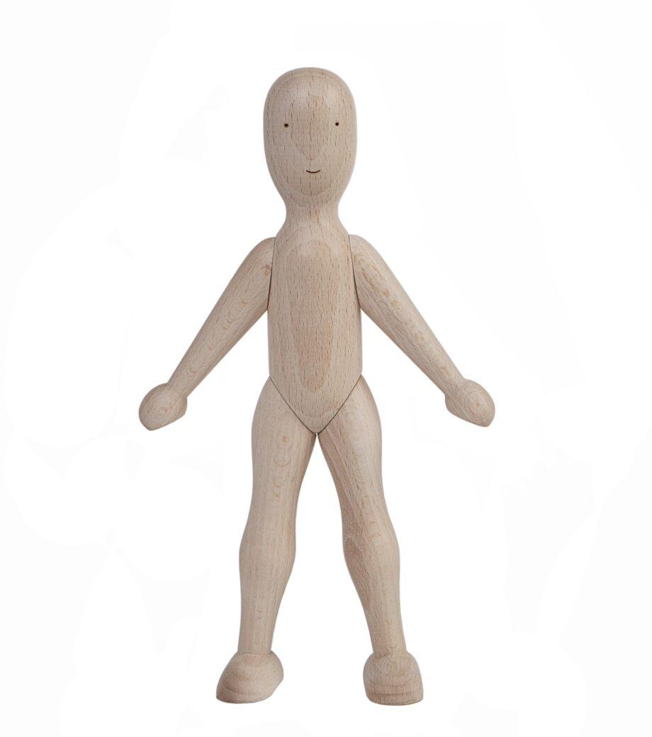 Wooden Story puidust pöögist nukk pükstega