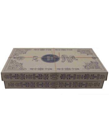 Wooden Story puidust klotsid karbis – naturaalne, 63 tk