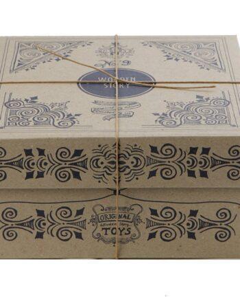 Wooden Story Puidust kujundiklotsid XL – naturaalne