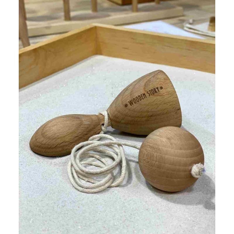 Puidust kiigu- ja püüdmismäng