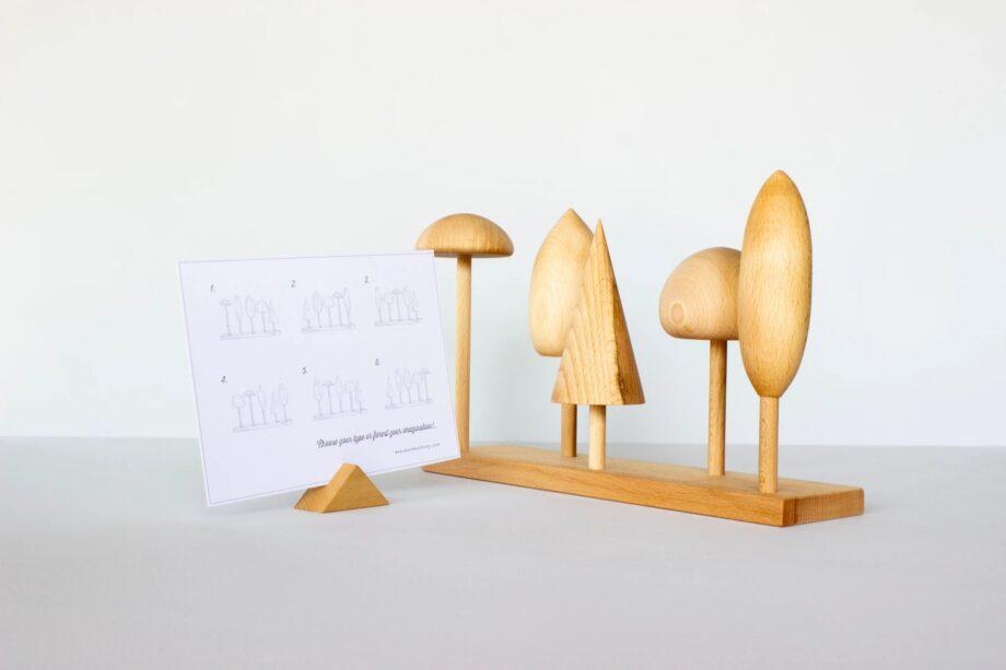 Wooden Story Puidust puulatvade pusle